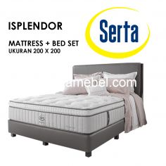 Bed Set Size 200 - SERTA ISplendor 200